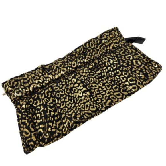 Express Clutch Evening Bag - Gold & Black - Picture 1 of 6